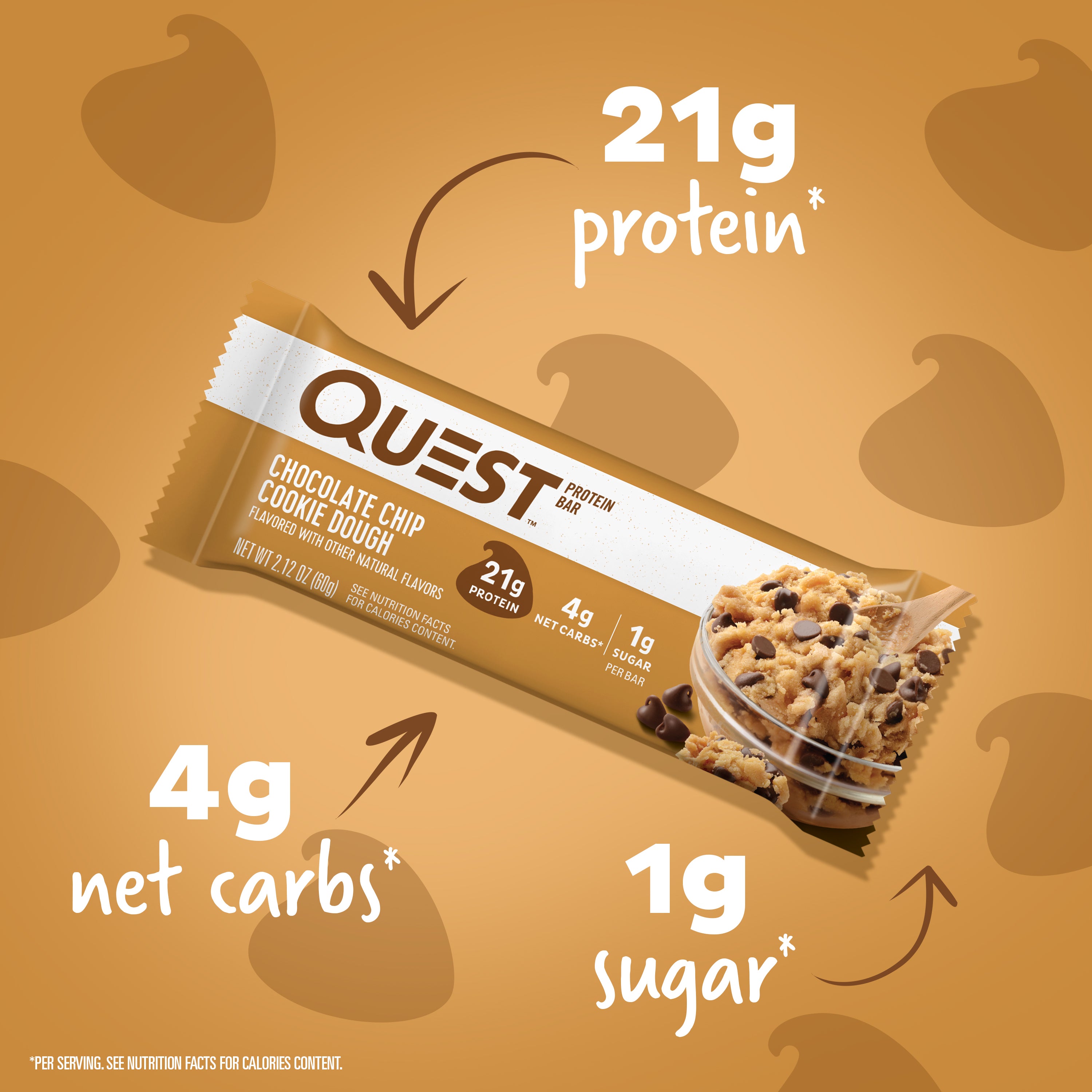 Chocolate Chip Cookie Dough Protein Bars - Image 4