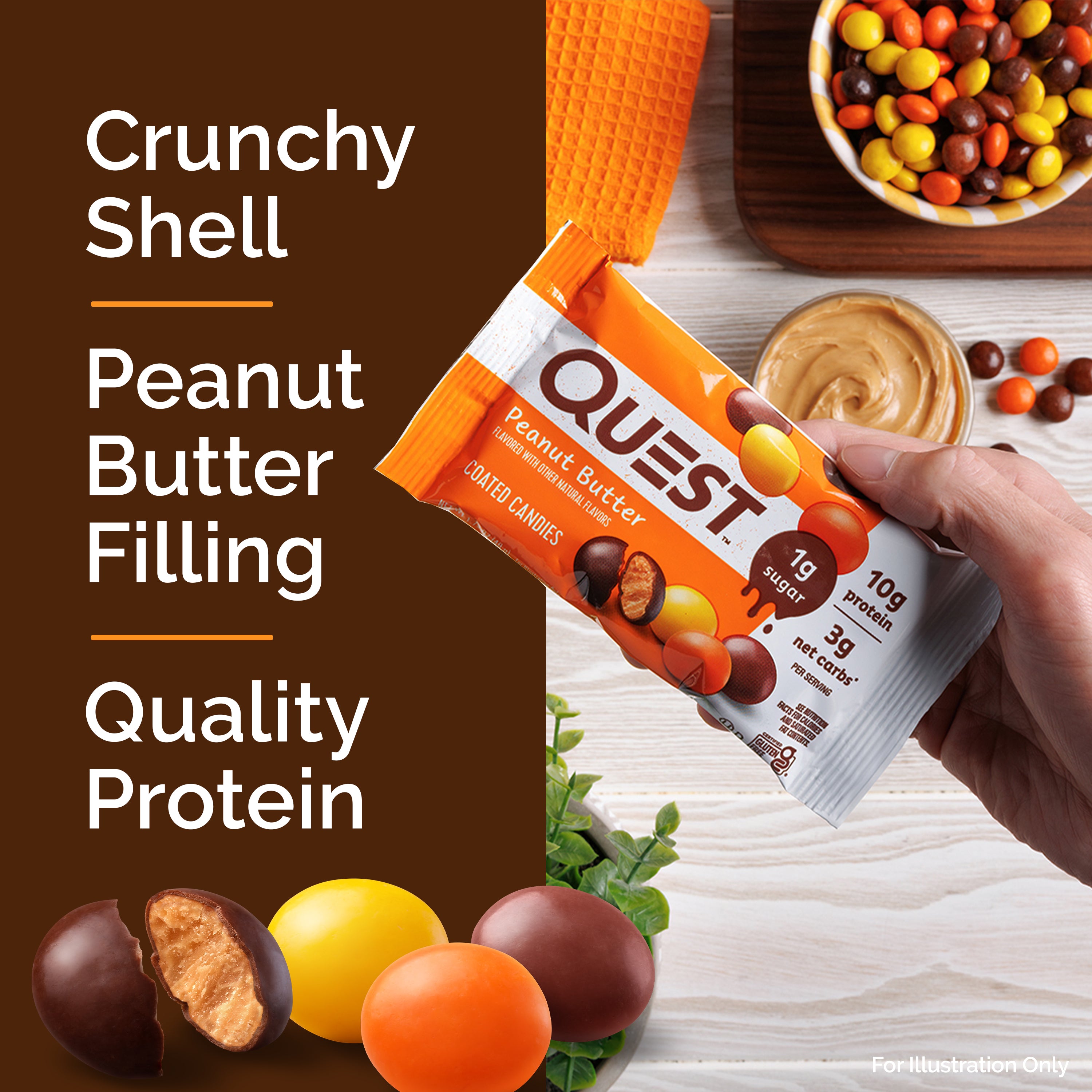 Peanut Butter Coated Candies - Image 4