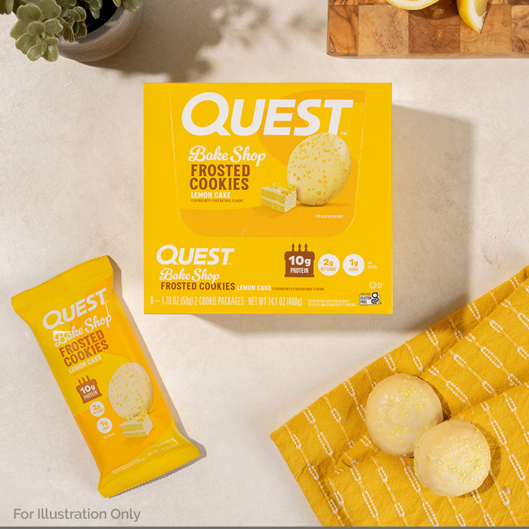 Lemon Cake Frosted Cookies Twin Pack - Image 4
