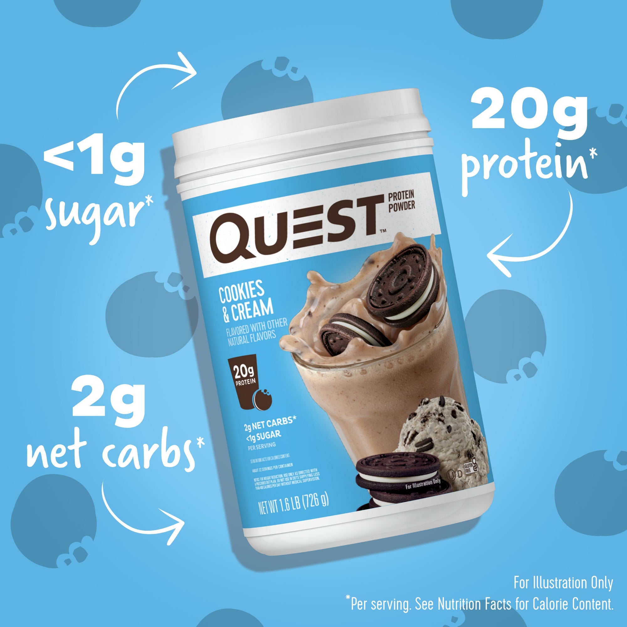 Cookies & Cream Protein Powder - Image 2