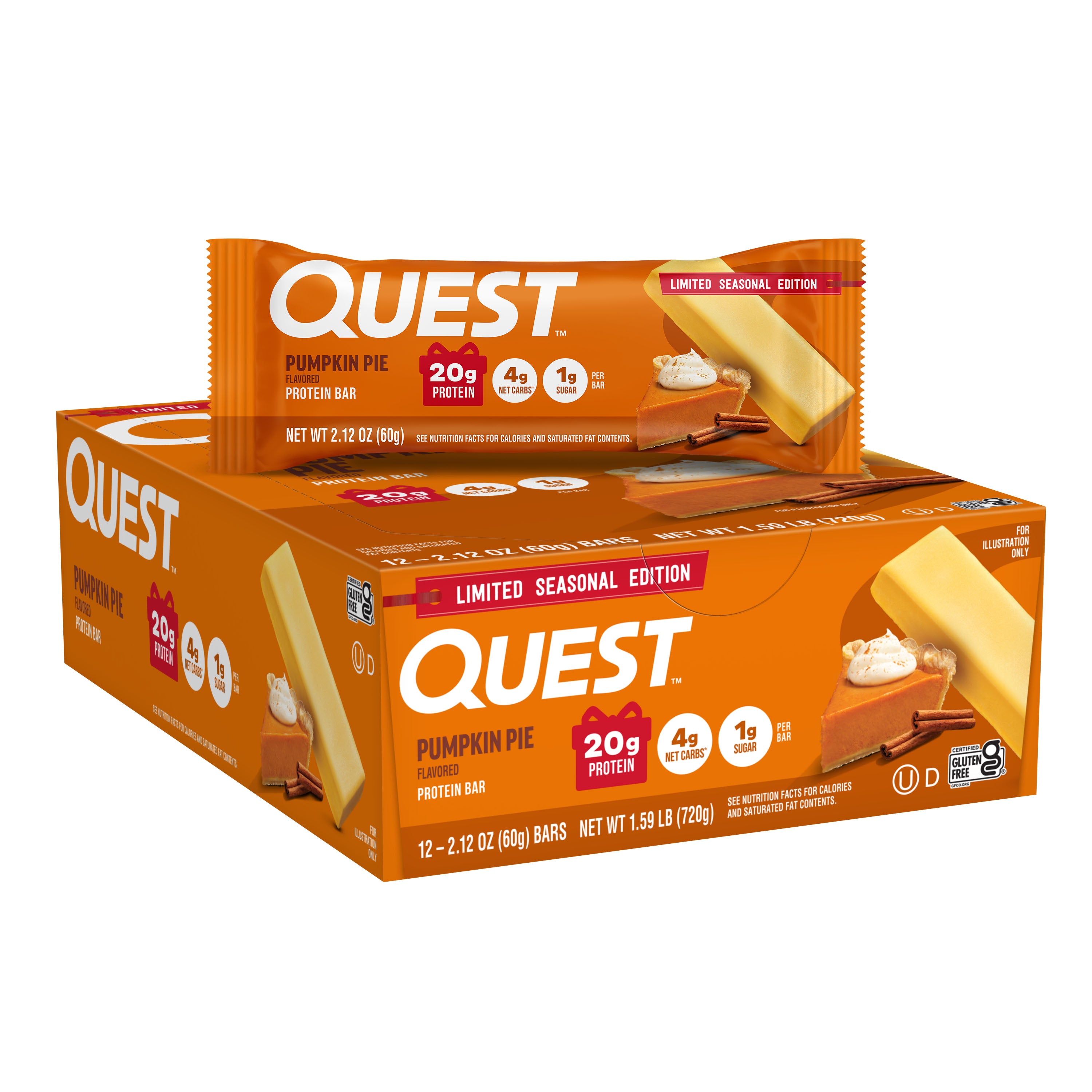 Pumpkin Pie Protein Bars