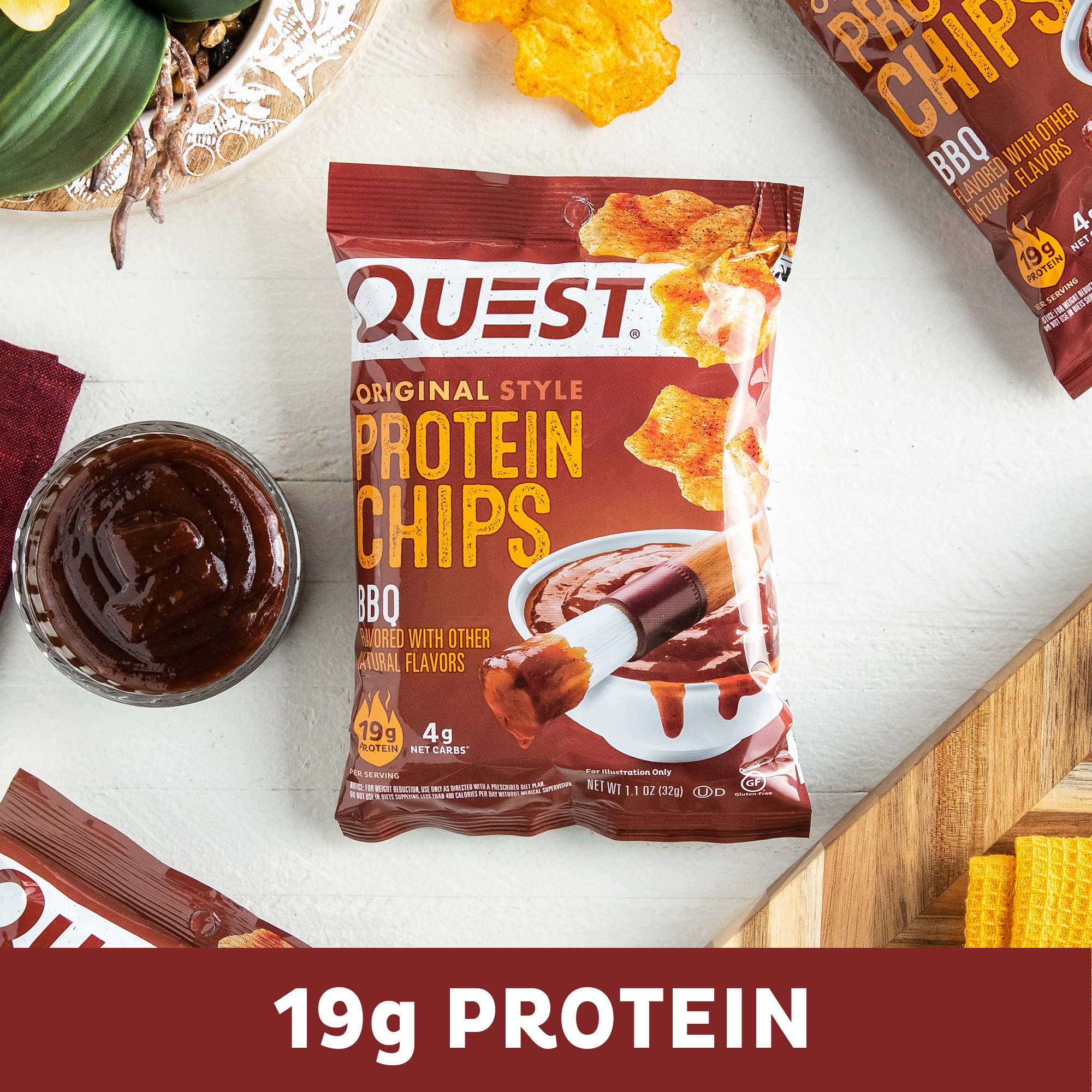 BBQ Original Style Protein Chips - Image 4