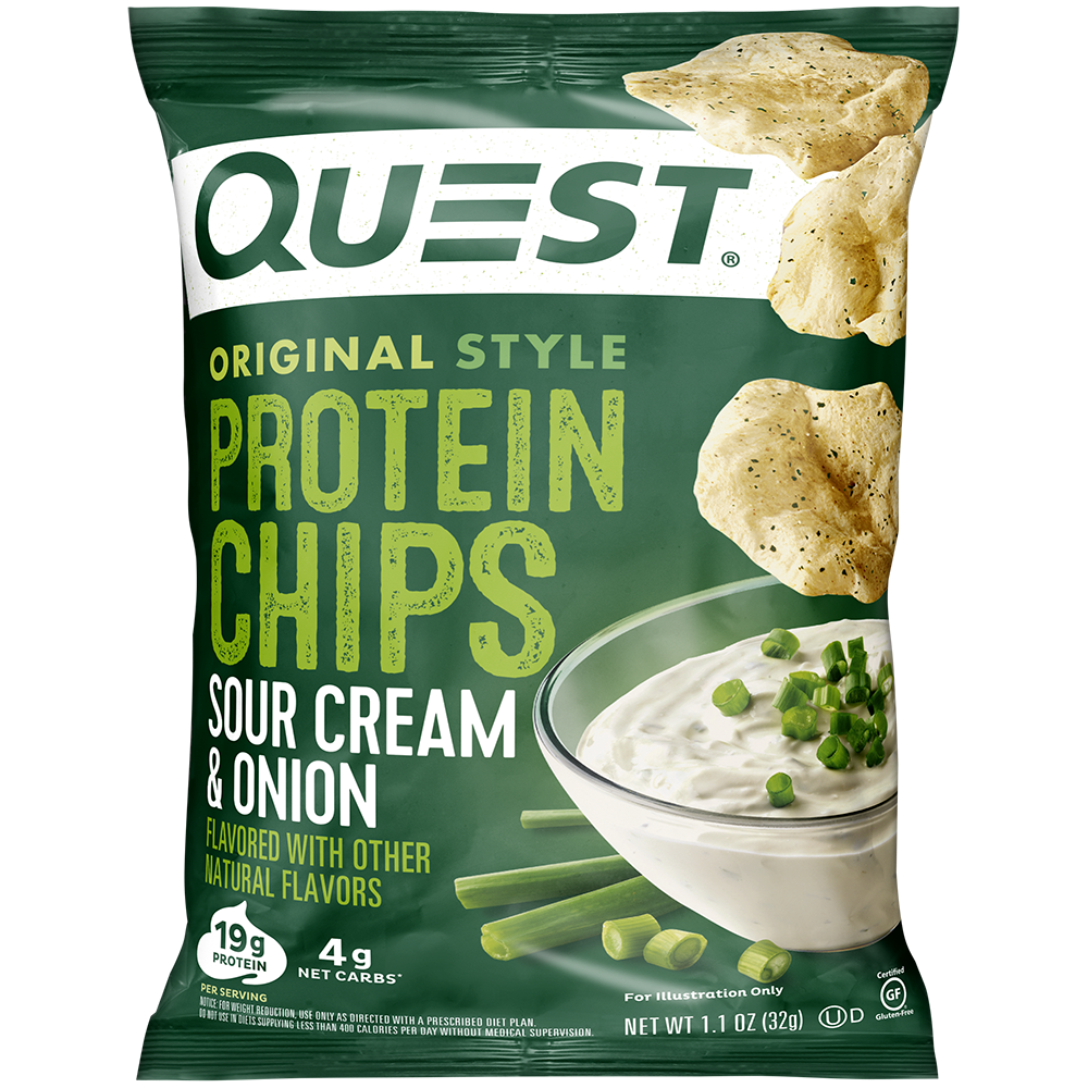 Sour Cream & Onion Original Style Protein Chips - Image 2