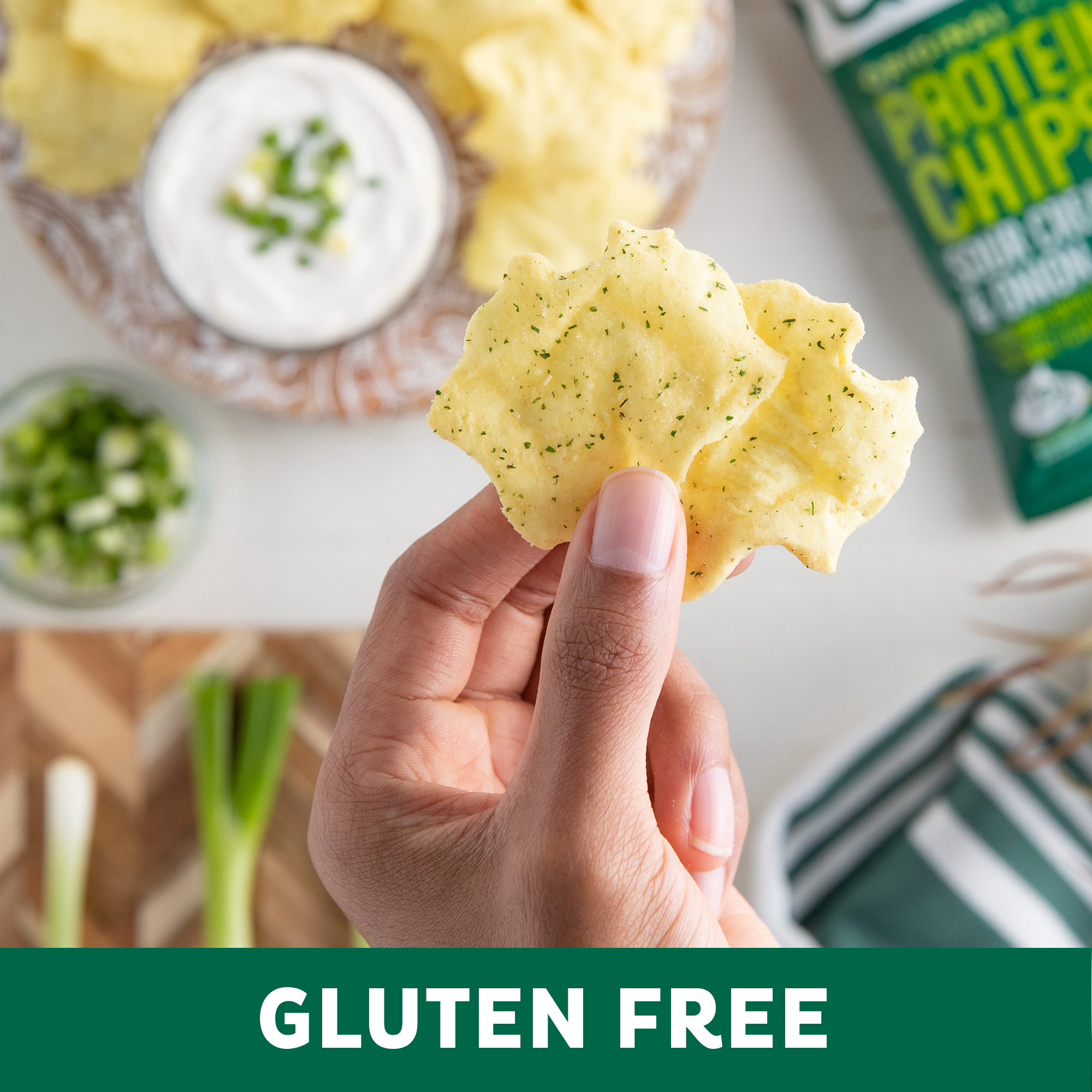 Sour Cream & Onion Original Style Protein Chips - Image 7