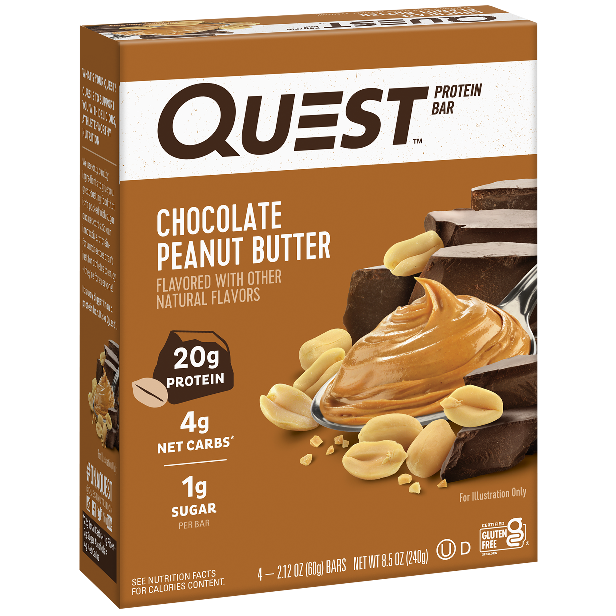 Chocolate Peanut Butter Protein Bar - Image 2