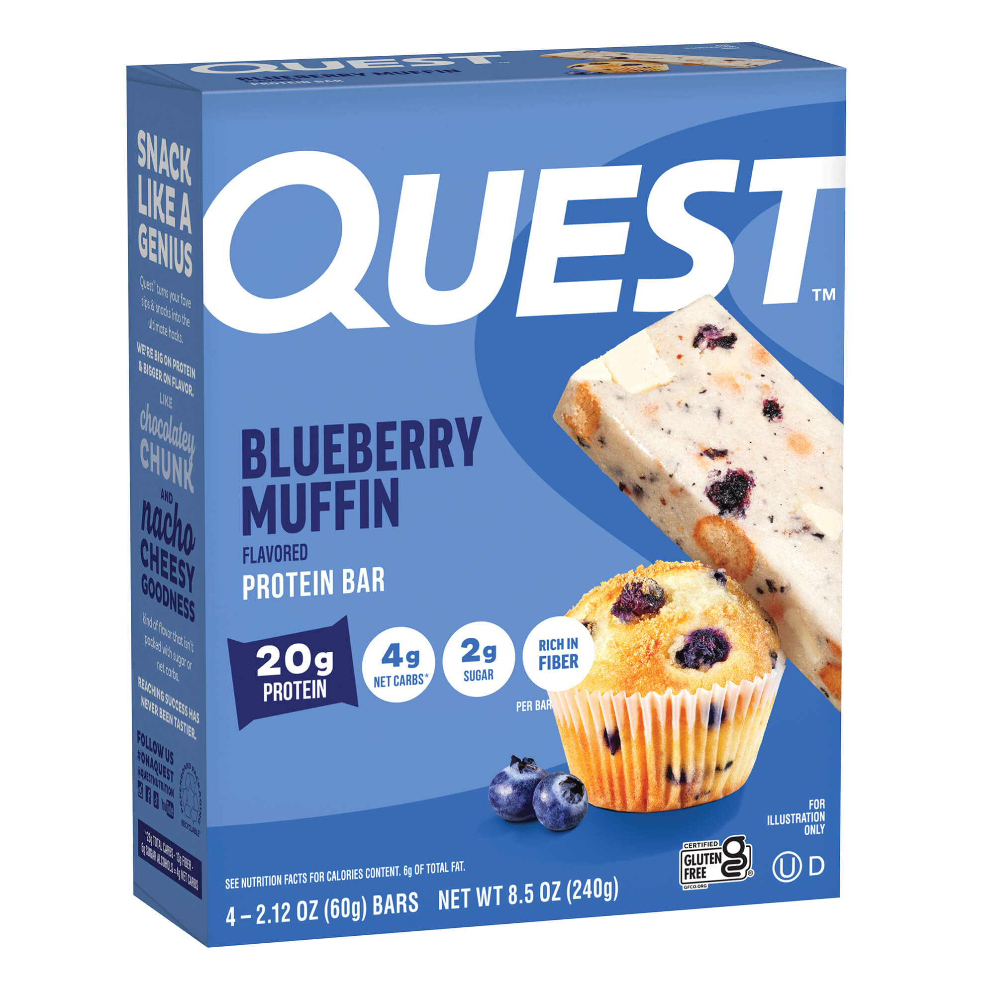 Blueberry Muffin Protein Bars - Image 3