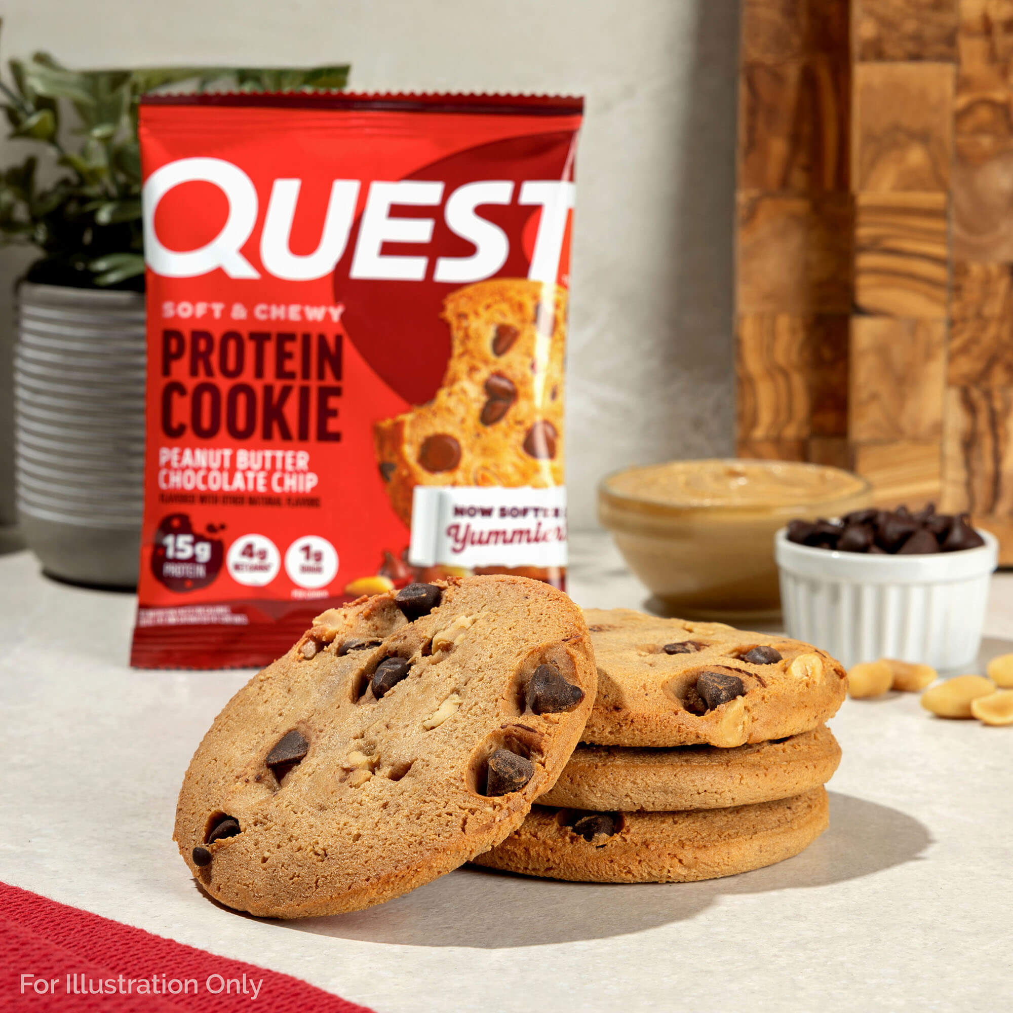 Peanut Butter Chocolate Chip Protein Cookies - Image 6