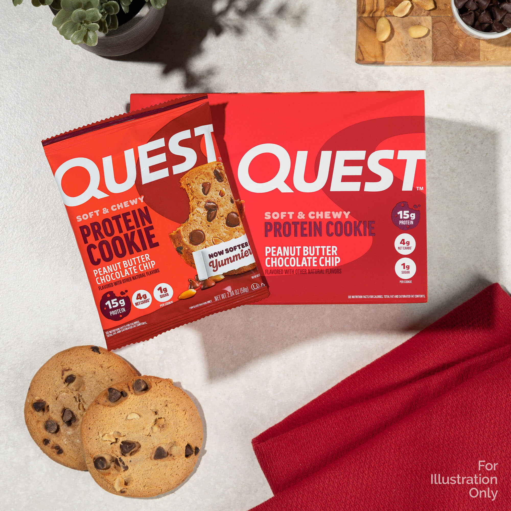 Peanut Butter Chocolate Chip Protein Cookies - Image 7