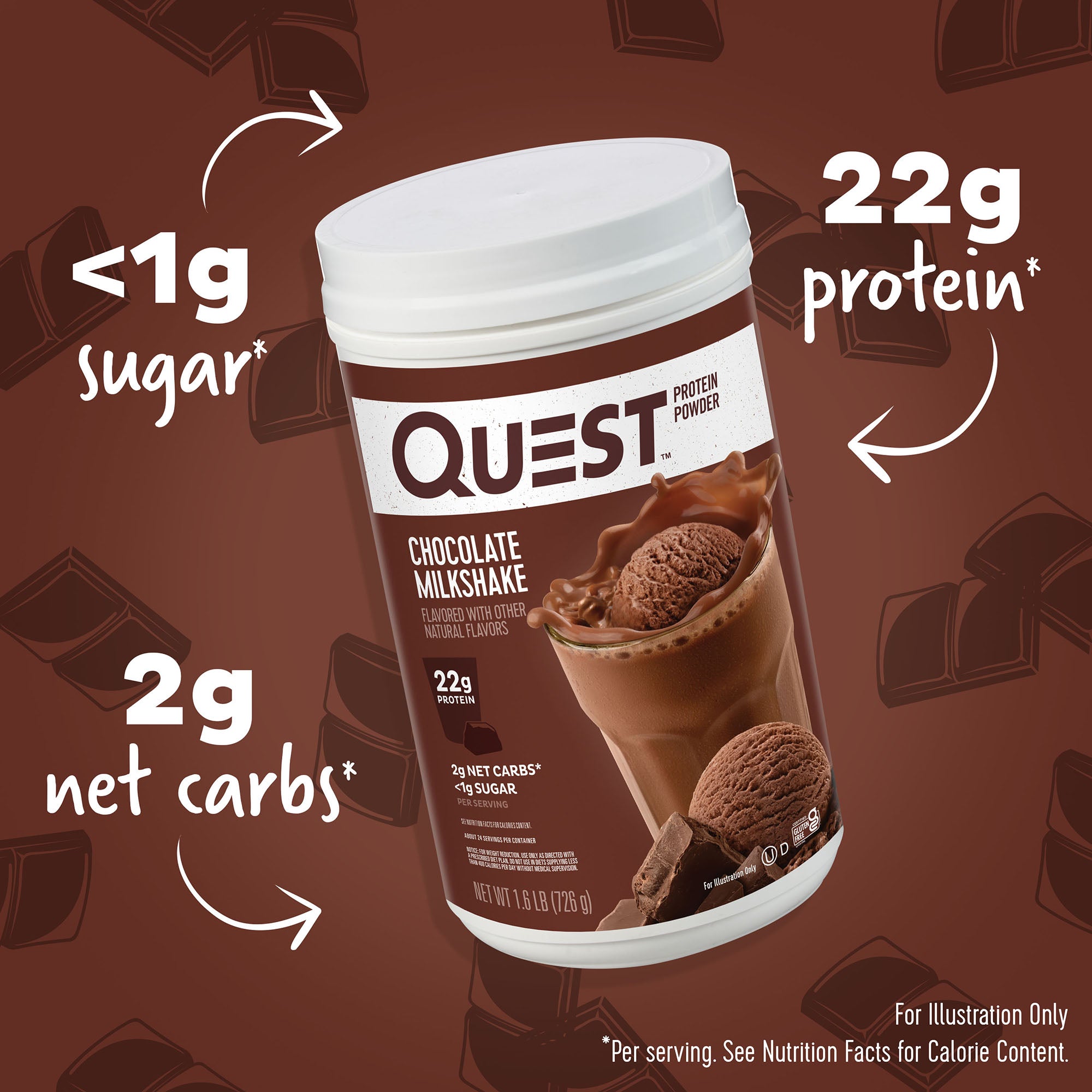 Chocolate Milkshake Protein Powder - Image 4