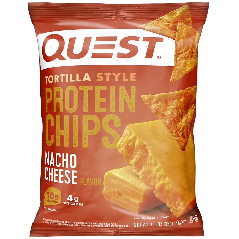 Nacho Cheese Tortilla Style Protein Chips - Image 2
