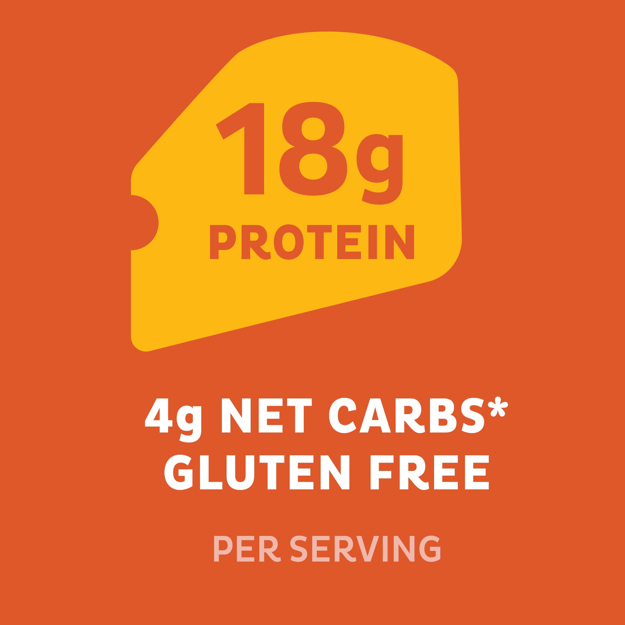 Nacho Cheese Tortilla Style Protein Chips - Image 3