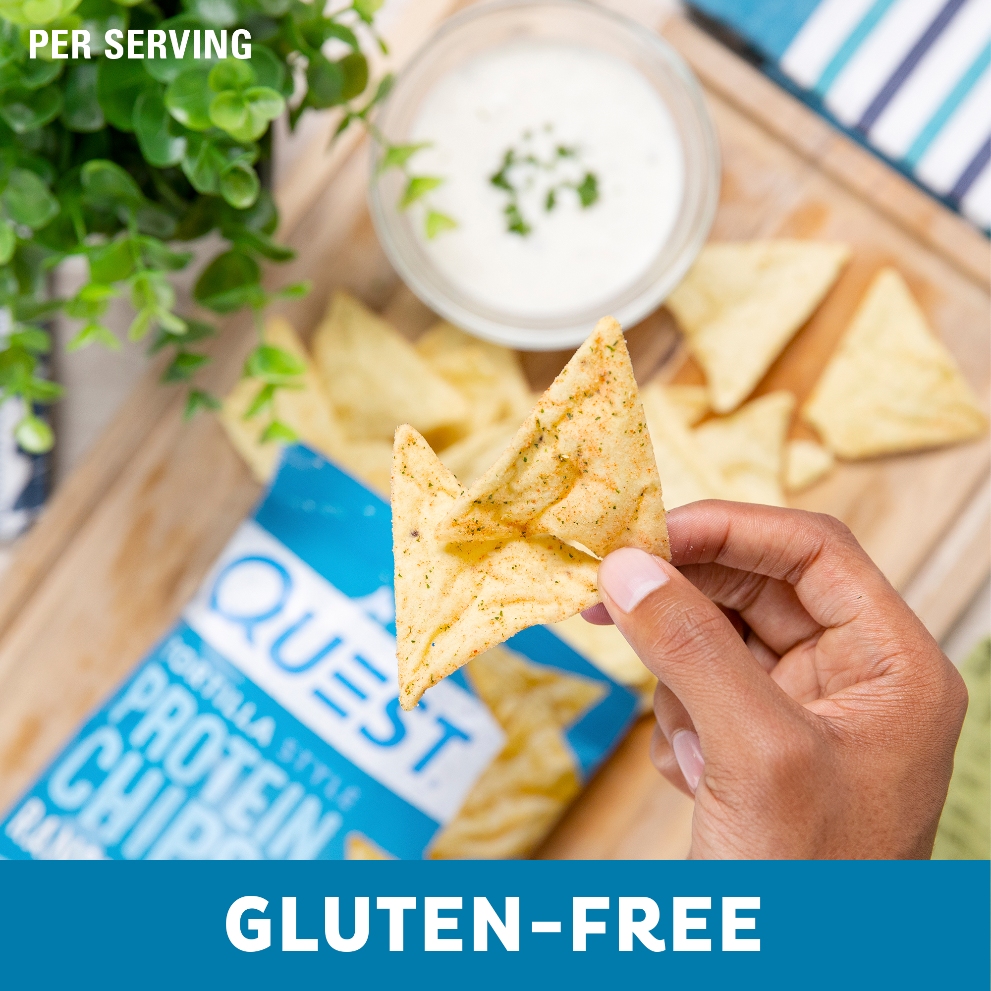 Ranch Tortilla Style Protein Chips - Image 6