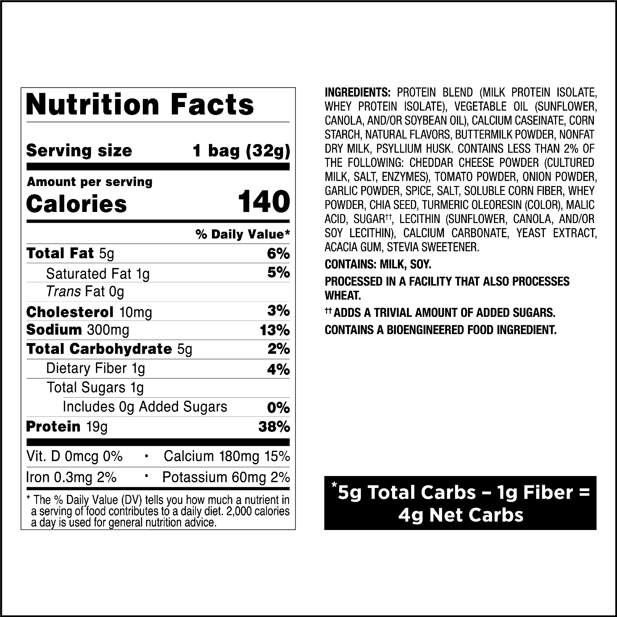 Ranch Tortilla Style Protein Chips - Image 7