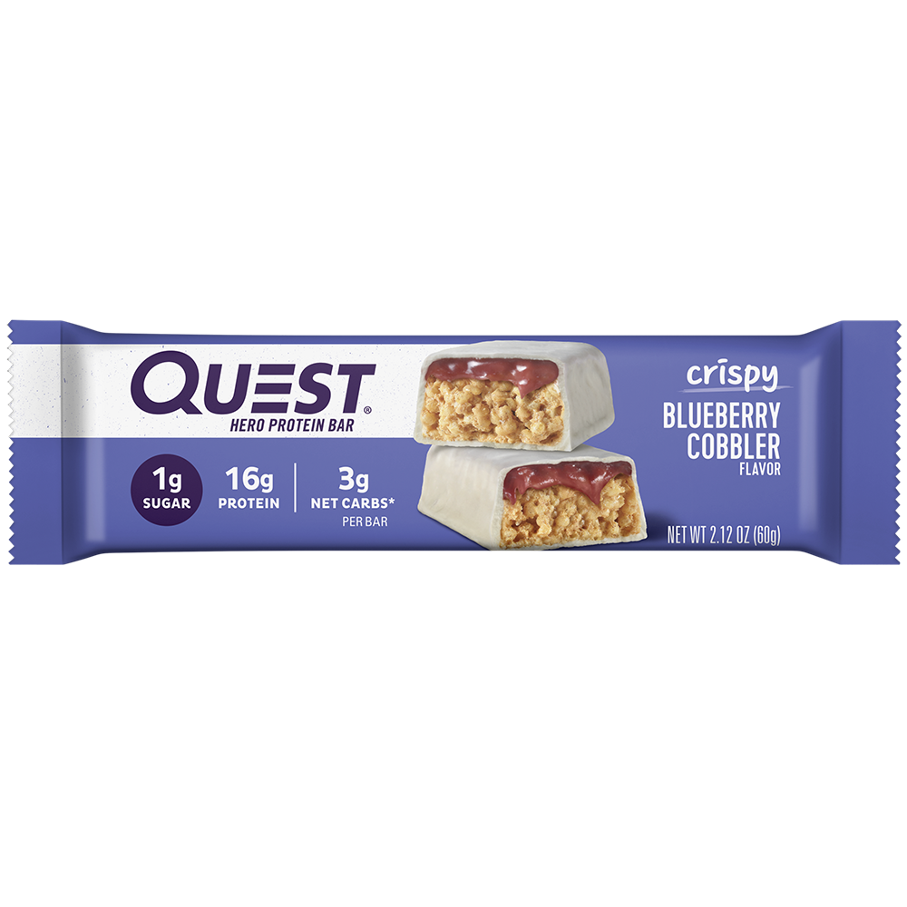 Blueberry Cobbler Crispy Hero Protein Bars - Image 3