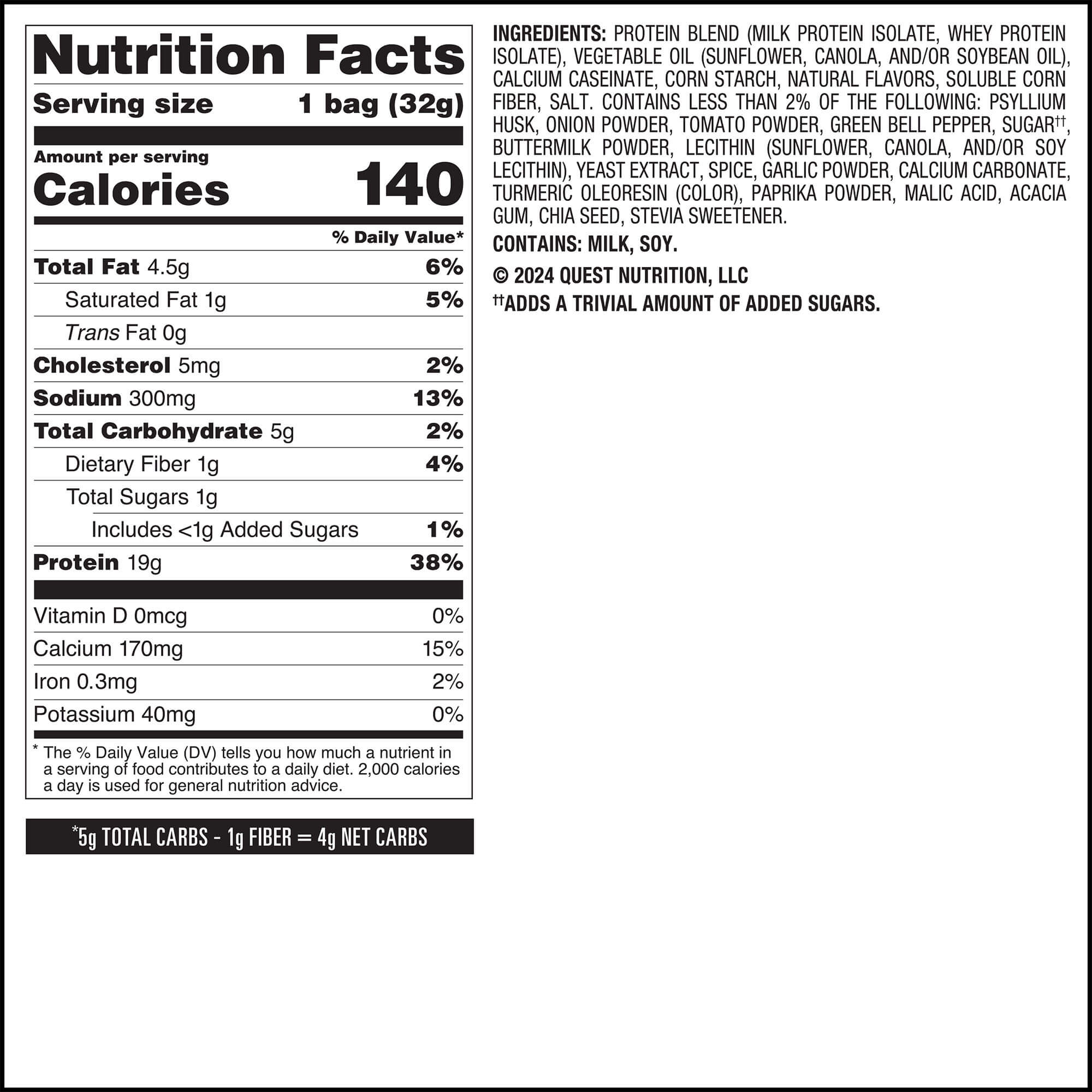 Salsa Verde Tortilla Style Protein Chips - Image 6